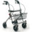 Deambulatore Rollator con Porta Bastone